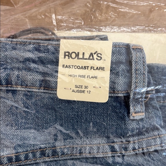 Rolla’s High Rise Flare Jeans NWT - Picture 9 of 11
